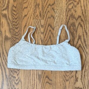Skims Gray Women's Cotton Bralette
